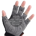 thumbnail image 5 of BASSDASH Astro Heavy-Duty Sure Grip Fishing Gloves Men’s Women’s Fingerless Gloves for Game Fishing Kayaking Paddling Sailing MTB, 5 of 6