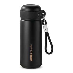 Unique Bargains 21 oz Stainless Steel Insulated Leak Proof Water Bottle Tumbler Black