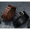 thumbnail image 4 of Pulsera de Cuero MADIOLA Yggdrasil Arbol de la Vida Negro ajustable para Hombre Mujer Novio Pareja Enamorado, 4 of 6