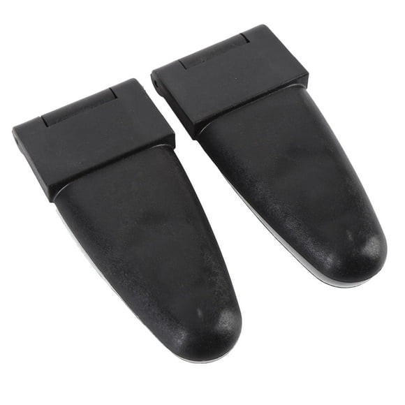 Glass Rear Door Hinges, 2PCS Rear Glass Window Hinge 103528 Seamless Fit for Truck Cap 100XL 100LE