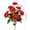Red, variant on LNOGEUPG 4th of July Artificial Flowers for Outdoors, 18 Inch Dahlia Daisies Mum Fake Plants UV Resistant Faux Flower Bouquet Cemetery Flowers for Grave Decor Independence Day Indoor Home