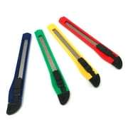8 Utility Knife Box Cutter Retractable Snap Off Lock Blade Tool Razor Sharp !