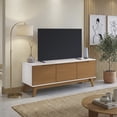thumbnail image 1 of Rack TV Kappesberg 136 cm Blanco/Canela 3 Puertas, 1 of 9