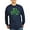 Navy, variant on CafePress - St Paddys Day Shamrock Long Sleeve Dark T Shirt - Long Sleeve Dark T-Shirt
