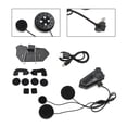 thumbnail image 4 of Helmet Bluetooth Earphone Headset Speaker Player Universal Black For Motorcycle, 4 of 10