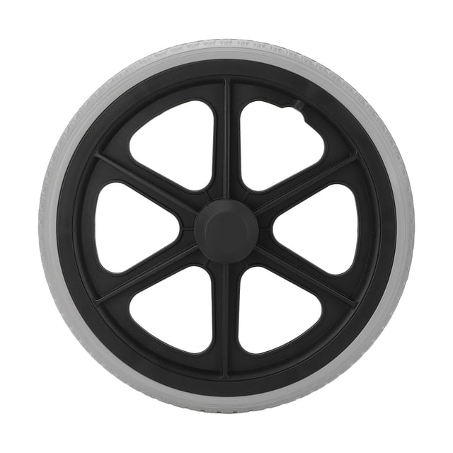 Rueda para Andador ANGGREK 14 Pulgadas 12 Mm Reemplazo de Rueda para Silla de Ruedas Poco Ruido
