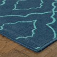 thumbnail image 2 of Oriental Weavers Meridian 5'3" x 7'6" Machine Woven Rug in Navy, 2 of 2
