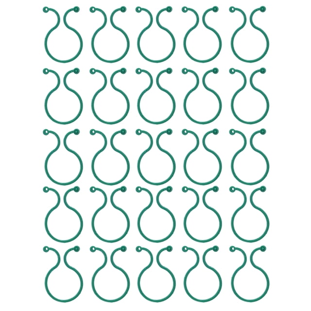 Plant Locks 20PCS Durable Plant Support Clips EightShaped Fixing Clip for Securing Plants Branches