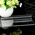 thumbnail image 4 of WHAMVOX 3Pcs Clear Display Plastic Transparent Shelf For Retailers Simple, 4 of 8
