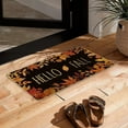 thumbnail image 7 of BJUTIR Fall Thanksgiving Decor Decorative Door Mat Farmhouse Happy Fall Yall Doormat Autumn Buffalo Plaid Doormats Non Fall Indoor Floor Mat Low Profile Entryway Rug, 7 of 7