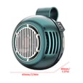 thumbnail image 4 of 2026 New Small Whirlwind Clip Waist Neck Fan - Portable Rechargeable Fan, Small but Powerful, Quiet 3 Speeds Hands-Free 2 in 1 Bladeless for Better Cooling, Green, 1pcs, 4 of 9