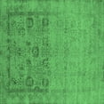 thumbnail image 1 of Ahgly Company Indoor Square Oriental Emerald Green Industrial Area Rugs, 8' Square, 1 of 4