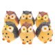 thumbnail image 1 of GOOHOCHY miniestatuas de búho para micropaisaje, decoración de búho, adorable figura de animal para jardín, decoración del hogar, adorno de animal de dibujos animados para paisaje de jardín., 1 of 8