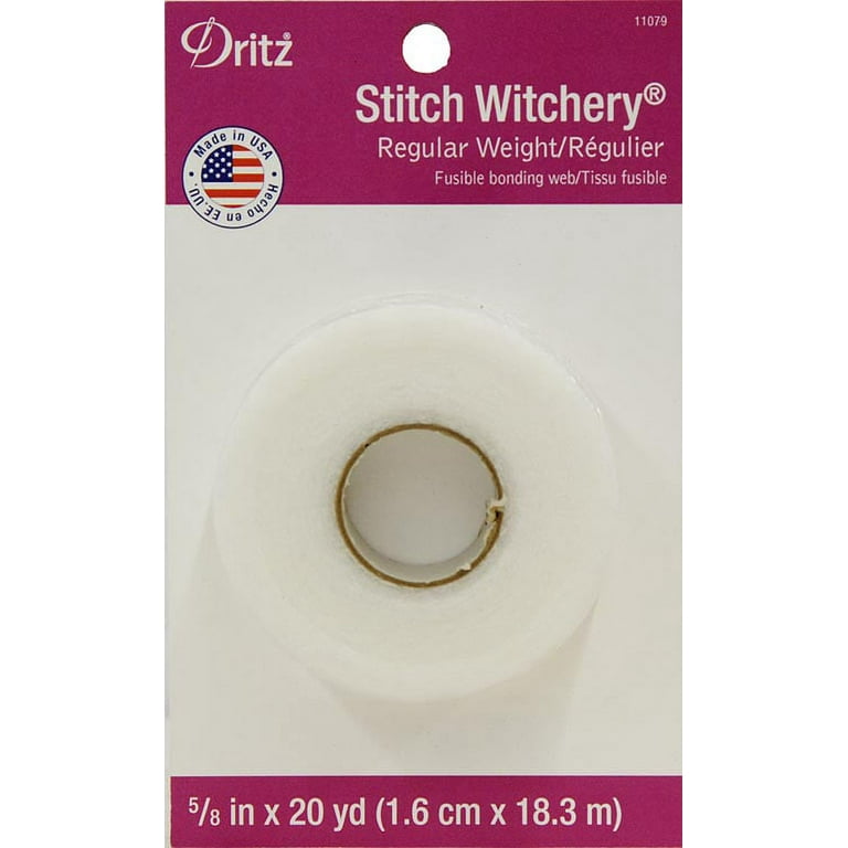 OFFICE: Dritz Stitch Witchery Fusible Bonding Web, Regular Weight
