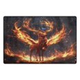 thumbnail image 2 of Non-Slip Area Rug 60"x39" Indoor Washable Floor Mats Carpet Printed for Living Room, Bedroom, Home Decor A Mythical Deer, 2 of 7