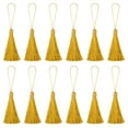 thumbnail image 1 of Marcapáginas Borlas Unique Bargains 12uds 6.5' Sedoso suave Mini borla trigo, 1 of 5