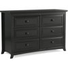 Graco Auburn 6 Drawer Dresser - Black