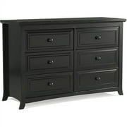 Graco Auburn 6 Drawer Dresser - Black
