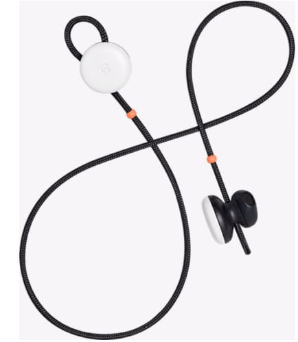 Google Pixel Buds In-Ear Wireless Headphones - Clearly White