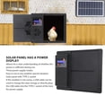 thumbnail image 3 of 3 Power Supply Modes Horizontal Opening Electric Programmable Chicken Coop Door, Automatic Poultry Coop Door, USB Solar Powered Chicken Door With Timer For Farm Ducks Geese, 3 of 8