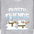 thumbnail image 3 of SpongeBob SquarePants - Frosty Friends - Men's Crew Neck Fleece Pullover, 3 of 6