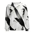 thumbnail image 7 of Geometric Lattice Womens Casual Crewneck Sweatshirt Long Sleeve Tops Cute Pullover Loose Fit, 7 of 7