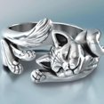 thumbnail image 5 of Delicate Cat Shaped Rings Easy To Match Clothing Adjustable Women Finger Rings, 5 of 5