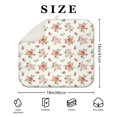 thumbnail image 4 of Pioneer Flower Floral Print Pattern Kitchen Dish Drying Mat 1 Pack, Ultra Absorbent Microfiber Drainer Mat, 16"x18", 4 of 6