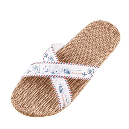 

XINSHIDE Women Slippers For Fashion Female Breathable Bohemia Beach Slip On Shoes Flats Casual Sandals Fashion Shoes