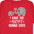 thumbnail image 4 of Inktastic Best Nonna Ever Grandchild Gift Boys or Girls Long Sleeve Toddler T-Shirt, 4 of 5