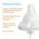 thumbnail image 5 of Evenflo Feeding Balance + biberones de vidrio de cuello ancho - 6 oz, paquete de 3, 5 of 5