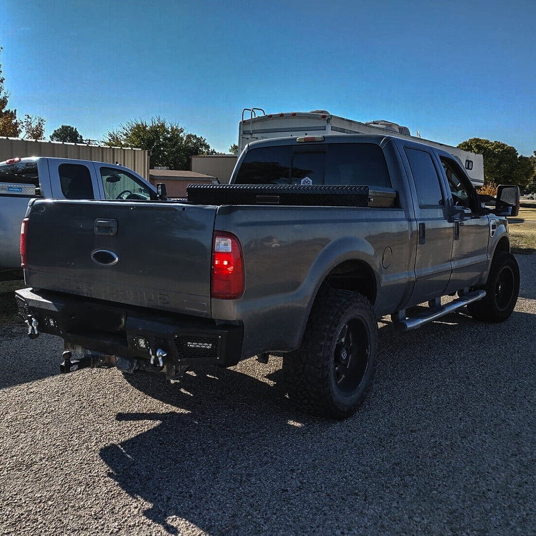 Vijay Steel Front and  Rear Bumpers for 2011-2012-2013-2014-2015-2016 Ford F250/F350/F450 Super Duty