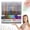 C, variant on YEESHU Dual Color Glitter Gel Pen, 2 in 1 Glitter Pen Gel Pen Set, A Single Pen Turns Into Two Colors, Retractable Sparkle Marker for Journaling Drawing Art Craft Use