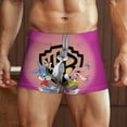 thumbnail image 2 of Looney Tunes Bugs Bunny Mens Boxer Briefs Active Stretch Breathable Underwear, Comfortable Gym Boxer Briefs, 2 of 7