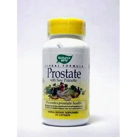 Nature's Way Prostate with Saw Palmetto 60 (The Best Saw Palmetto Brand)