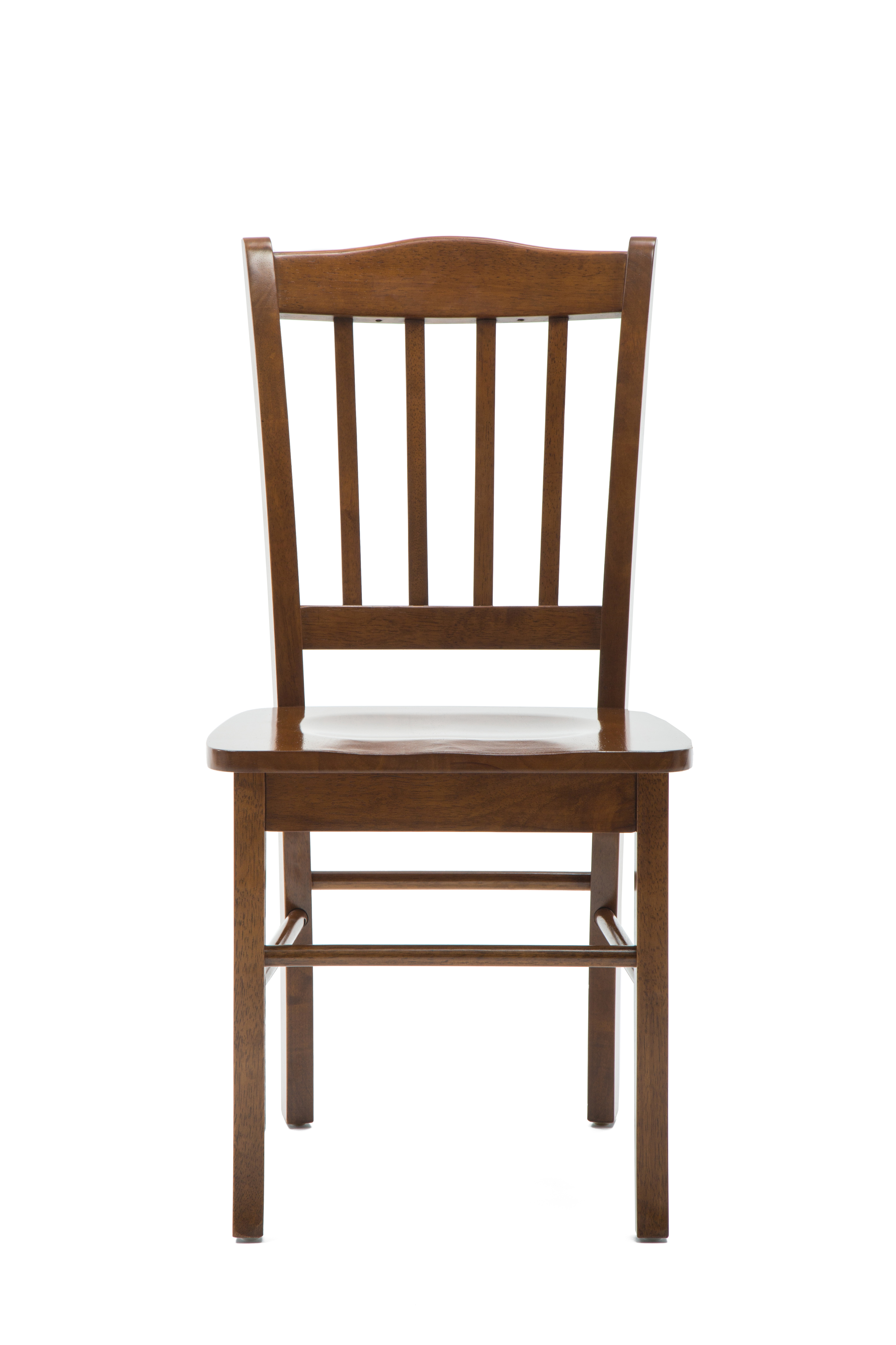 Boraam Shaker Wood Dining Chairs, Walnut Finish, Set of 2 photo 3