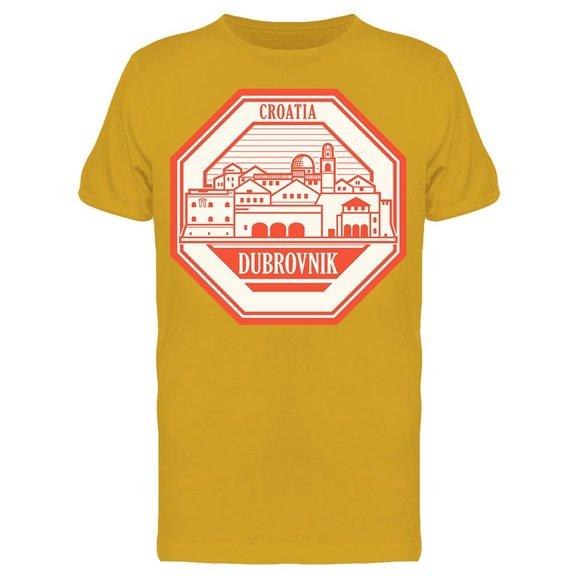 Abstract Dubrovnik T-Shirt Men -Image by Shutterstock, Male 3X-Large