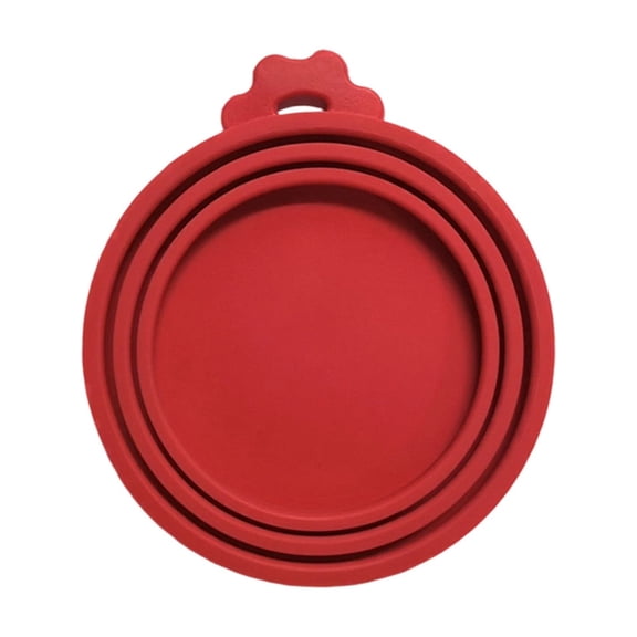 ZhangC Pet Food Can Cover, Silicone Food Can Lids Universal BPA Free, Keeps Food Fresh Airtight And Moistureproof, One Fit Most Standard Size Food Cans