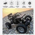 thumbnail image 4 of Coche de Control remoto de escalada de aleación 1:18, vehículo todoterreno de tracción en las cuatro ruedas recargable, modelo de juguetes para niños, regalos para niños, 4 of 4