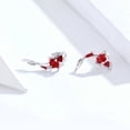 thumbnail image 5 of AOOOWER Trendy Shinning Earring Women Classic Lucky Fish Pattern Stud Fashion Earrings, 5 of 6