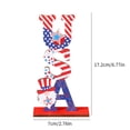 thumbnail image 2 of Patriotic Table Decoration Signs Memorial Day Table Decor Wooden Table Centerpieces Sign Independence Day Table Topper for 4th of July Party Desk Home Decor, 2 of 8