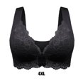 thumbnail image 2 of Sonducket Cierre frontal Beauty Back Cómodo moldeador Push Up Seamless Beauty Back Sports Bra, Womens Casual Comfort Lace Ropa interior Negro 4XL, 2 of 6