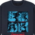 thumbnail image 3 of Gremlins 2 The New Batch - Stout, Dapper, Grim, & Artsy - Men's Crew Neck Fleece Pullover, 3 of 5