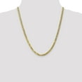 thumbnail image 2 of 10k 4.75mm Flat Beveled Curb Chain (Weight: 17.73 Grams, Length: 22 Inches), 2 of 4