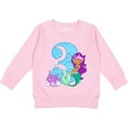 thumbnail image 2 of Inktastic Third Birthday Mermaid Toddler Sweatshirt, 2 of 4