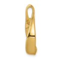 thumbnail image 2 of Diamond2Deal 14K Yellow Gold Omega Slide Pendant for Women (L- 0.95 in, W- 0.48 in), 2 of 4