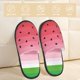 thumbnail image 2 of Balery Watermelon Pantuflas de Casa de Felpa Silenciosas con Diseño Estampado, Zapatillas Cómodas Antideslizantes de Algodón para Interior-Medium, 2 of 8