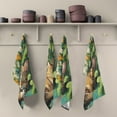 thumbnail image 5 of Kitchen Towel 28x18 Inches x1，Plate Towel, Decorative Towel, Napkin, Tea Towel Tea Towels For Kitchen Dish Cloths & Dish Towels Garden Sleeping Cat, 5 of 7