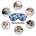 thumbnail image 7 of Naloa Evil Eye Print Sleep Mask for Sleeper, Light Blocking Sleeping Eye Mask for Women Men, Eye Shade with Adjustable Strap for Travel, Nap,Meditation, 7 of 7
