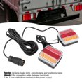thumbnail image 4 of Trailer Taillight Waterproof Taillight Super Bright Trailer Rear Light 12V Waterproof Super Bright Trailer 16LED Taillight Rear Light Lamp With Manget ANGGREK Otros Vehículos, 4 of 8